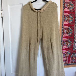 COPY - Fp Beach, thick knit cotton flare pant